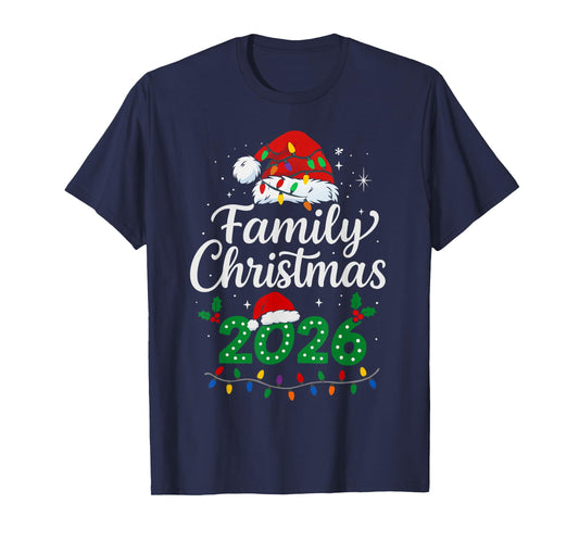 Family Christmas 2026 Matching Holiday T-Shirt