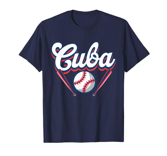 Cuba Baseball Player Cuban Baseball Fans T-Shirt