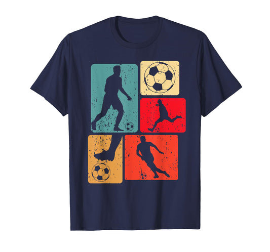 Funny Soccer Player Ball Game Enthousiast Boys Soccer T-Shirt