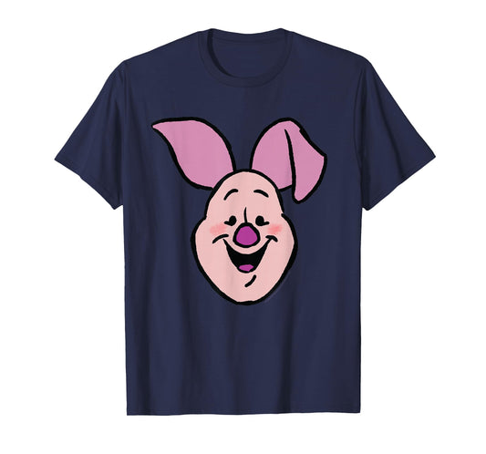 Disney Winnie the Pooh Piglet Happy Big Face Costume T-Shirt