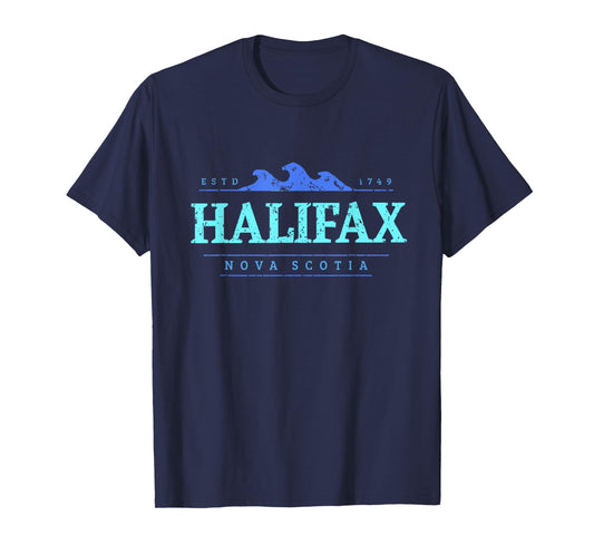 Halifax Canada | Halifax Nova Scotia Canada Shoreline T-Shirt