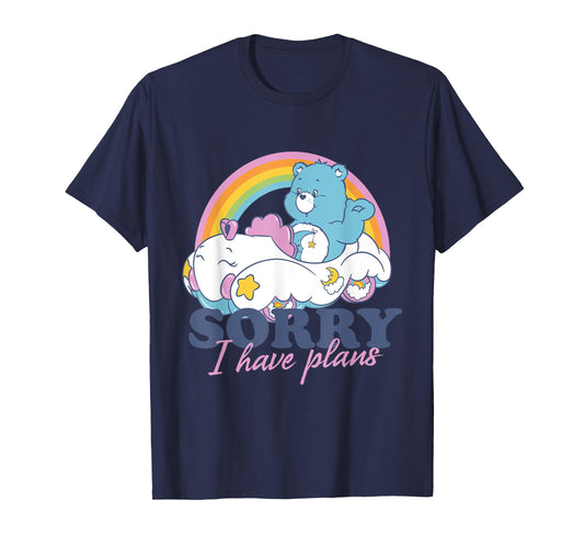 Care Bears Bedtime Bear Sorry I Have Plans T-Shirt