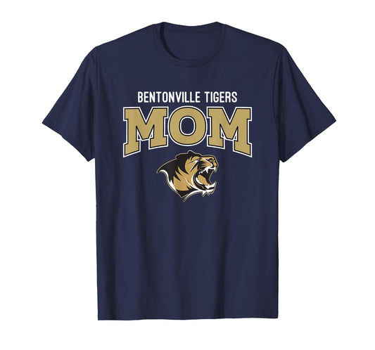 Bentonville Tigers Logo Mom HS T-Shirt