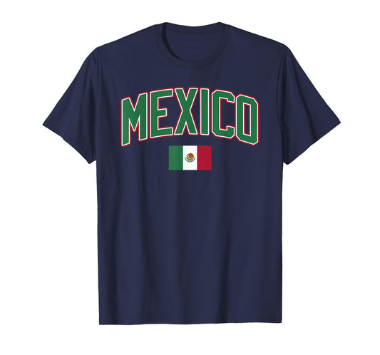 Mexico Flag Mexican Hispanic Siesta Pride Vintage T-Shirt