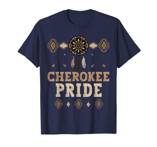 Cherokee Pride Native American Month Heritage Indigenous T-Shirt