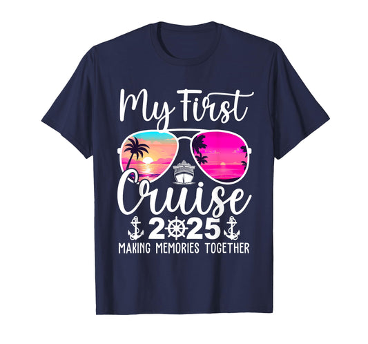 My First Cruise 2025 My First Cruising Summer Vacation Trip T-Shirt