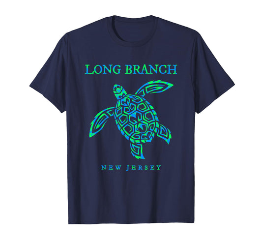 Long Branch New Jersey Sea Turtle Boys Girls Toddler T-Shirt