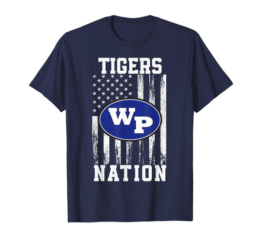 Wills Point Tigers Logo Nation HS T-Shirt