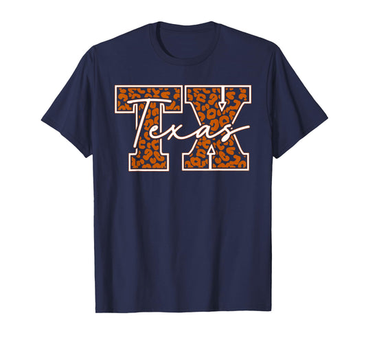 Texas Art Text Design For Men Women & Kids T-Shirt