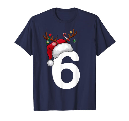 6 7 Six Seven Gen Z Alpha Holiday Couples Merry Christmas T-Shirt