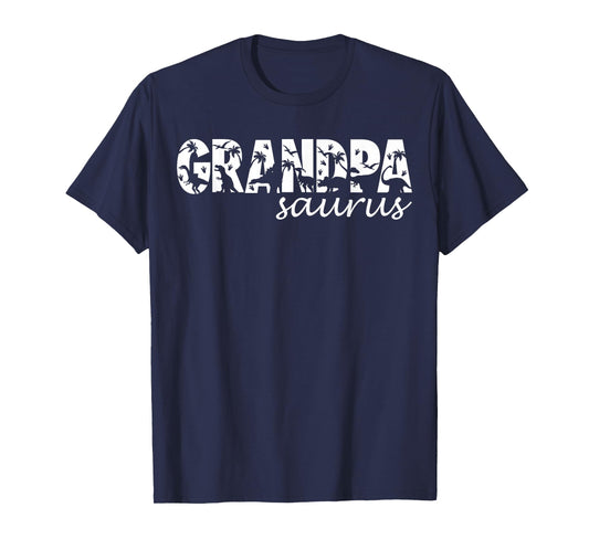 Grandpasaurus T Rex Dinosaur Grandpa Saurus Family Matching T-Shirt
