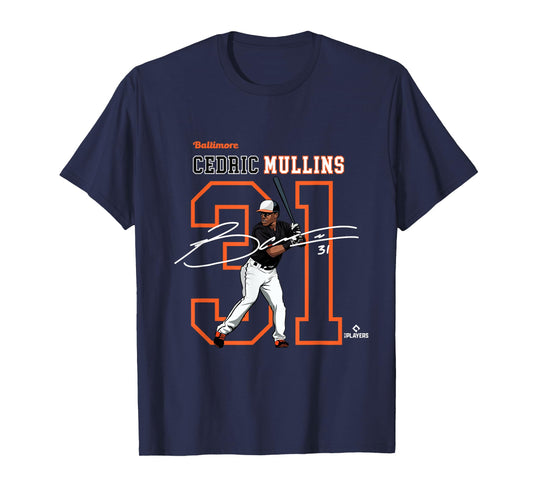 Cedric Mullins | Baltimore Baseball Players | MLBCMS3004 T-Shirt