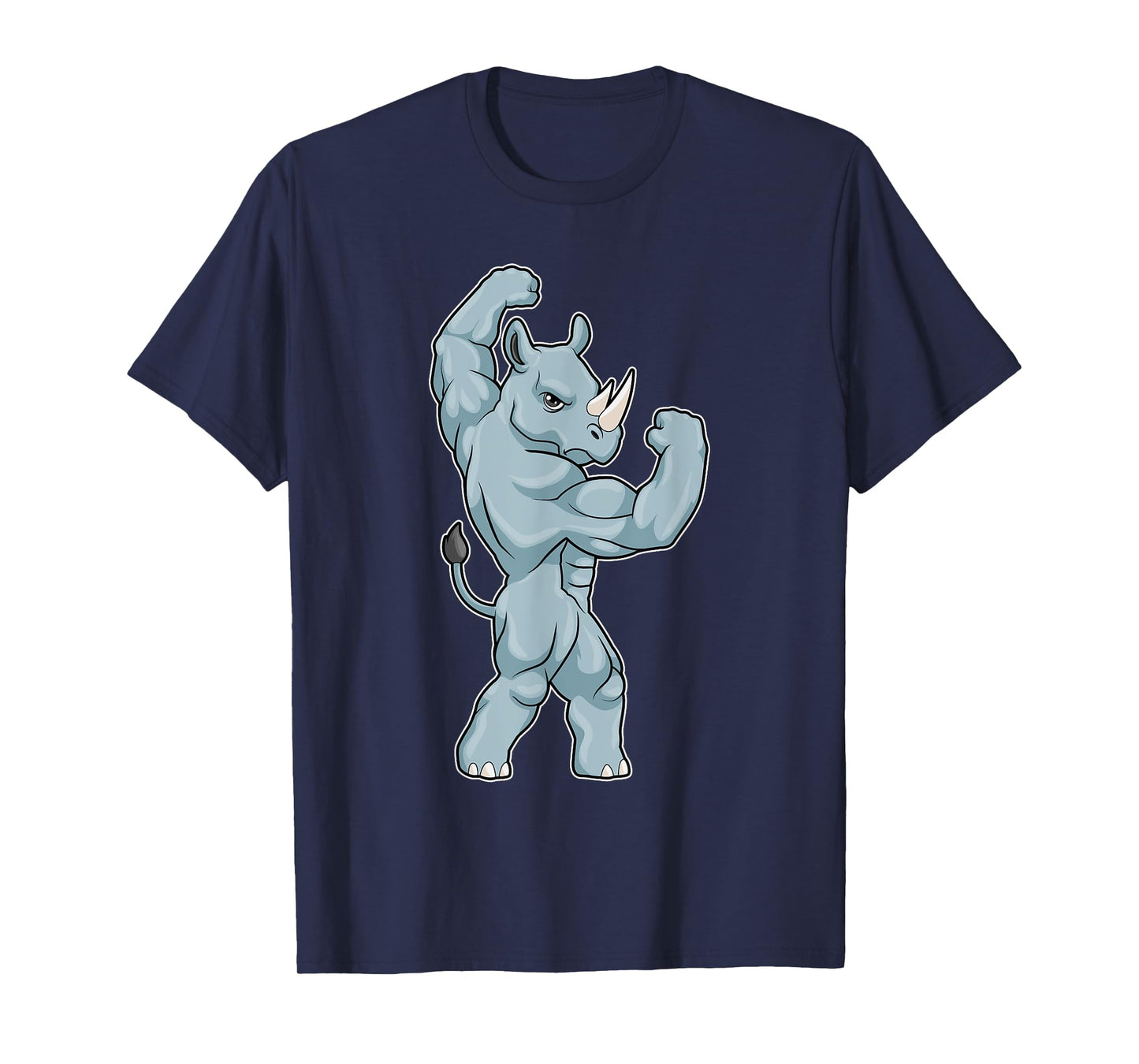Rhino Bodybuilder Bodybuilding Sports T-Shirt
