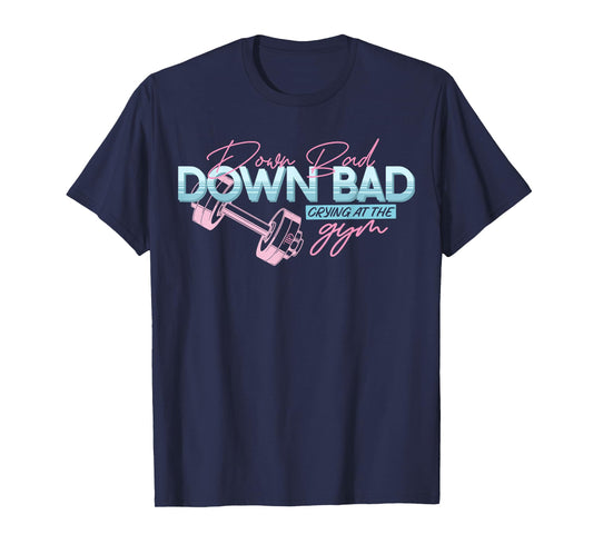 Down Bad Crying at the Gym Vintage T-Shirt