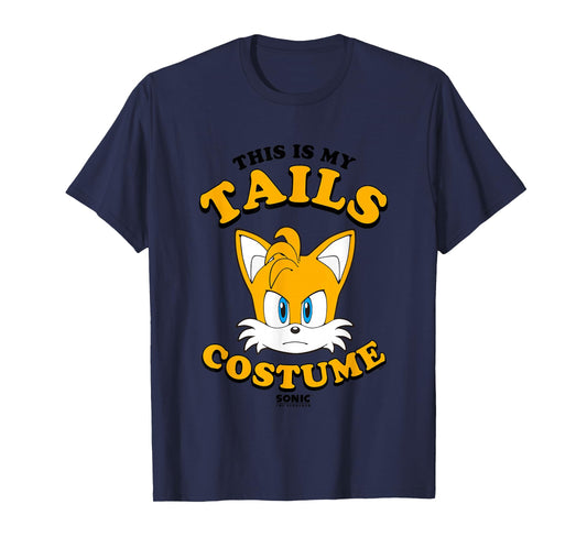 Sonic The Hedgehog Halloween This Is My Tails Costume T-Shirt