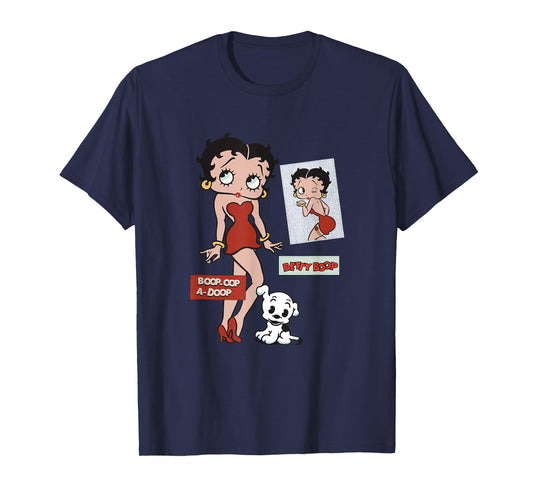 Betty Boop Picture Perfect Betty Patches T-Shirt