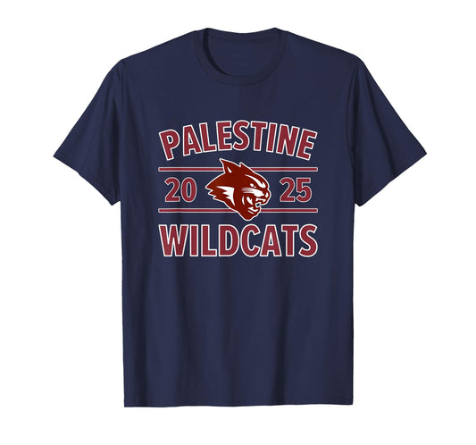 Palestine Wildcats Logo 2025 HS T-Shirt
