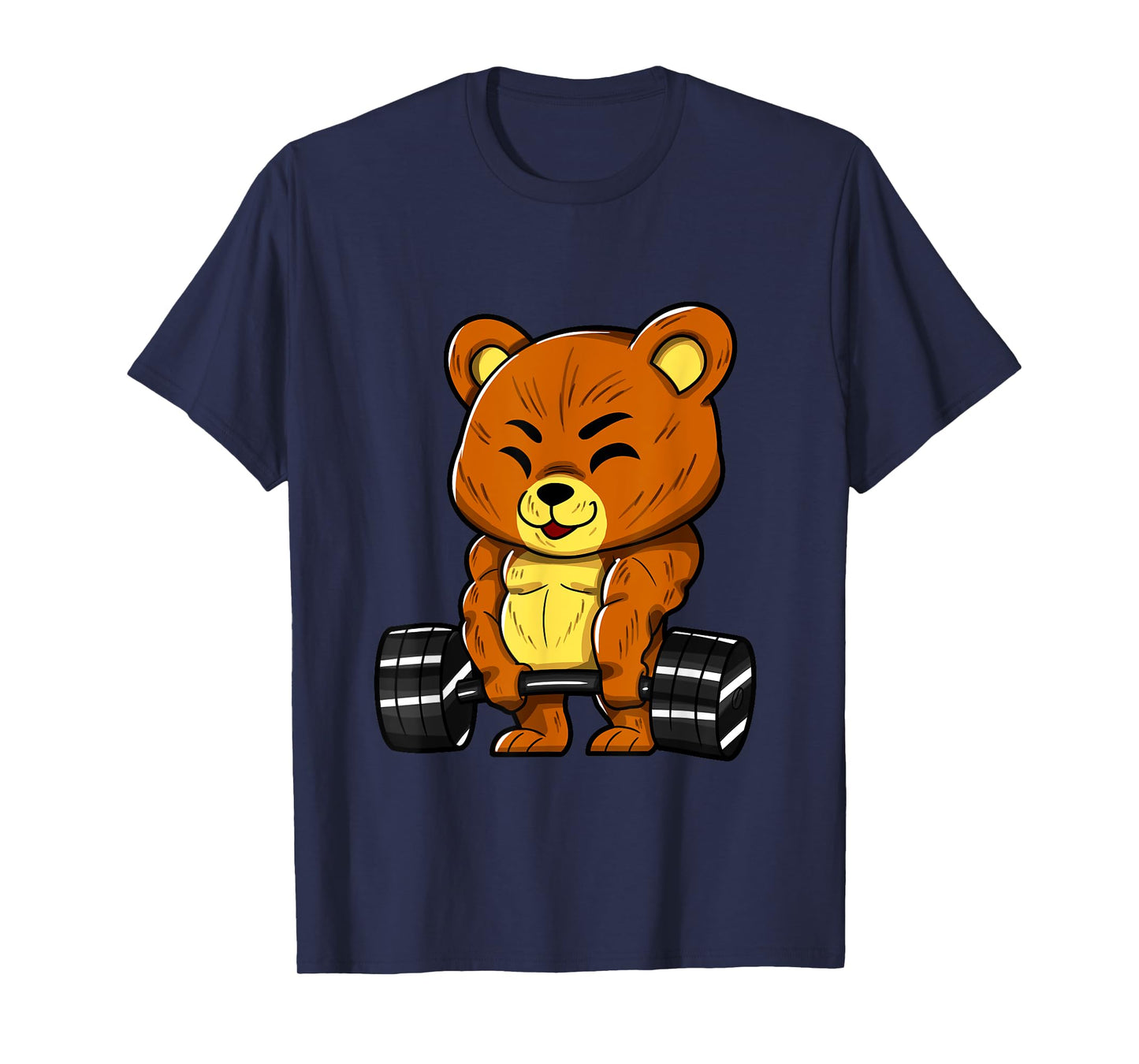 Bear Bodybuilder Bodybuilding Muscle Gym Weightlifting Bear T-Shirt