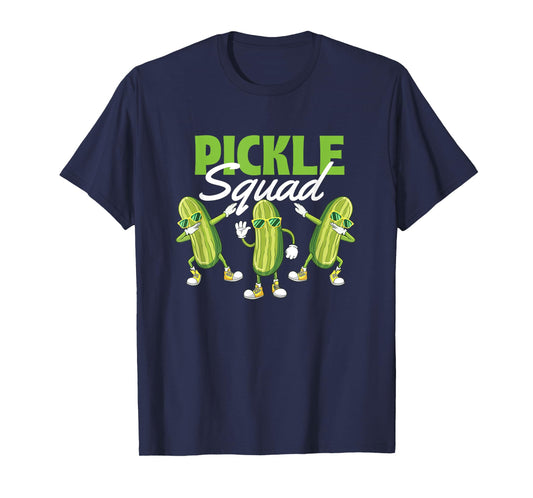 Pickle Lover Shirts - Dill Pickle Lover Unisex-Adult T-Shirt, Black, Small, Short Sleeve, Cartoon, Casual, Modern, All Seasons, Crew Neck, Pull On