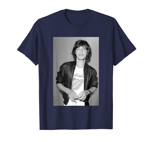 Mike Jagger Rolling Stones 1977 Photo By Simon Fowler T-Shirt