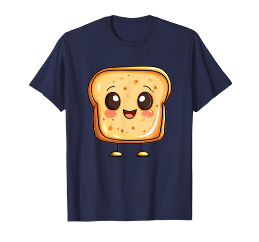 Adorable Toast Cartoon T-Shirt