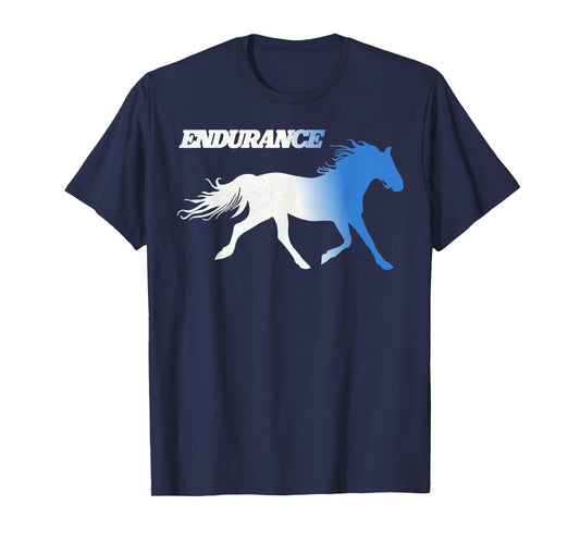 Funny Napo Leo Dynamite Retro Running Horses Endurance T-Shirt