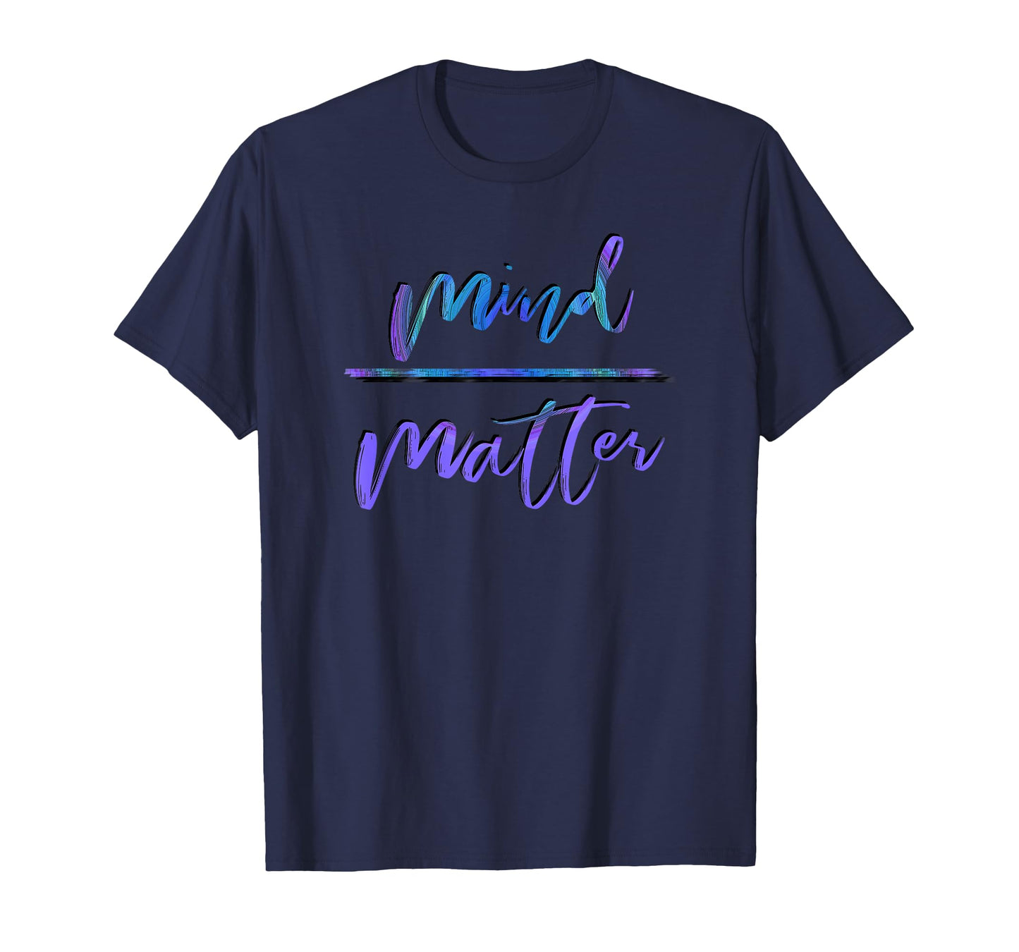Mind Over Matter Inspiring Gym Design T-Shirt