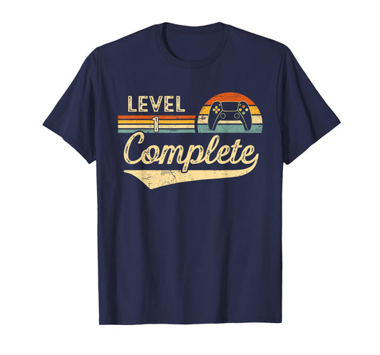 Level 1 Complete Vintage 1st Wedding Anniversary T-Shirt