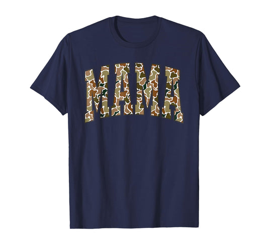 Retro Camo Hunting Mama Old Camo Mom Mother's Day Gift T-Shirt