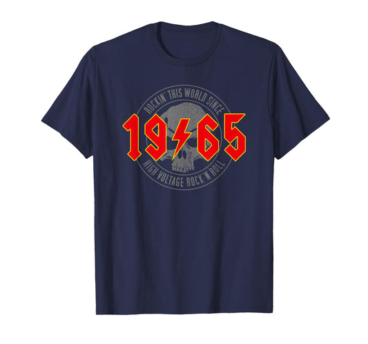 Rockin' Since 1965 Classic Rock 1965 Birthday T-Shirt