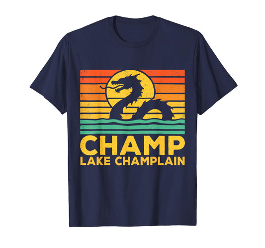 Champ Lake Champlain Monster American Folklore T-Shirt