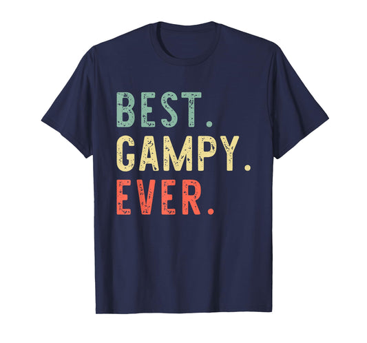 Best Gampy Ever Funny Retro Vintage T-Shirt