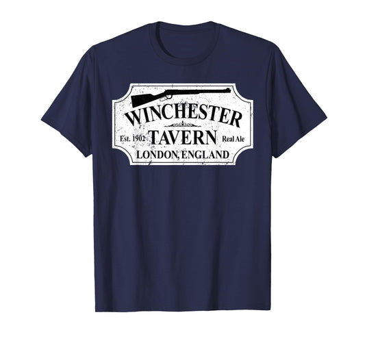 Winchester Vintage Tavern Shaun Horror Of The Dead T-Shirt