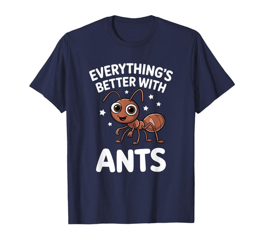 Cute Ant Lover Adults or Kids Ants T-Shirt