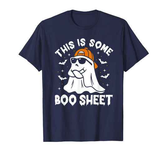 This Is Some Boo Sheet For Men Women Funny Ghost Halloween T-Shirt