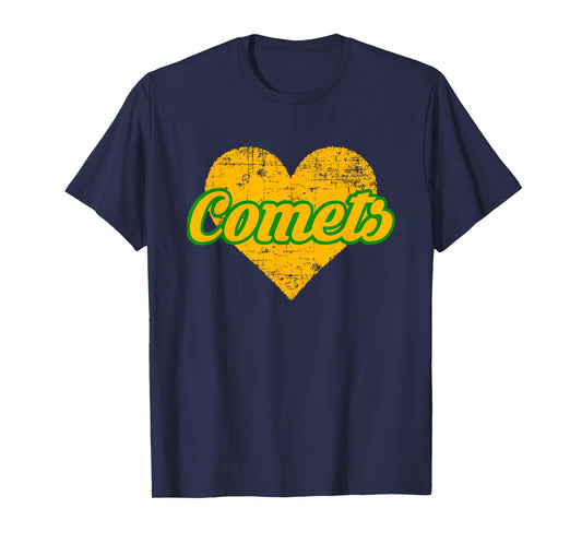 Eastern Comets Over Heart T-Shirt