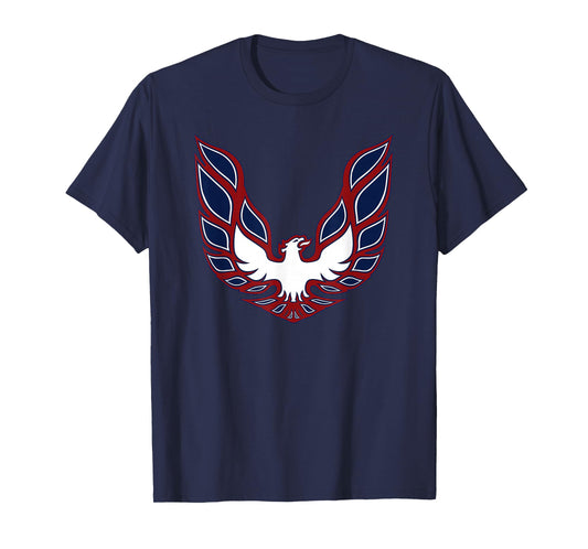 JULY 4TH, CLASSIC CAR, FREEDOM, TRANS AM BIRD HOOD DECAL T-Shirt