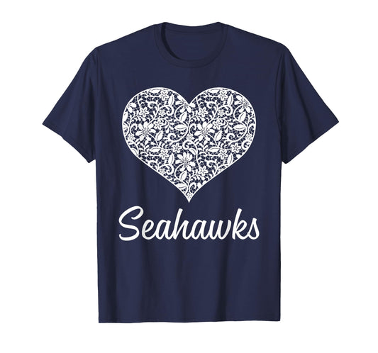 Seahawks Southside Lace Heart HS T-Shirt