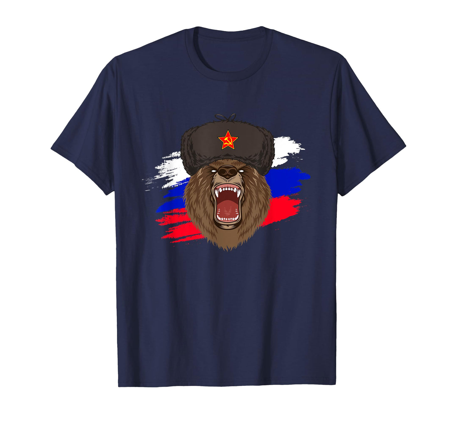 Russian flag Russia Russian bear T-Shirt