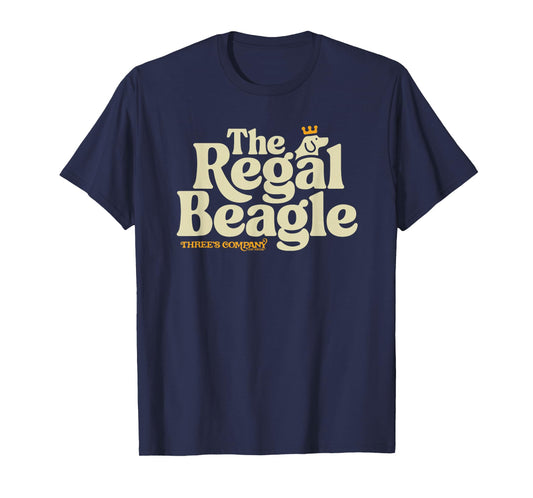 The Regal Beagle Vintage Three's Company 1980's Logo T-Shirt