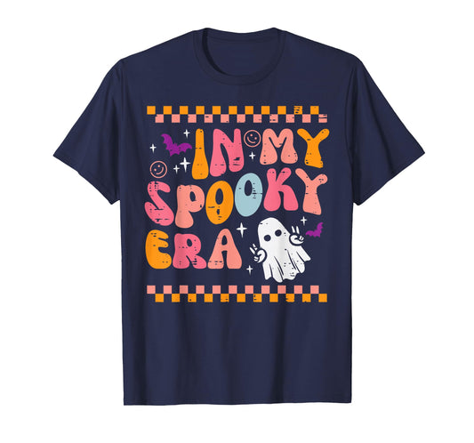 Halloween My Spooky Era Retro Costume Groovy Men Women Kids T-Shirt
