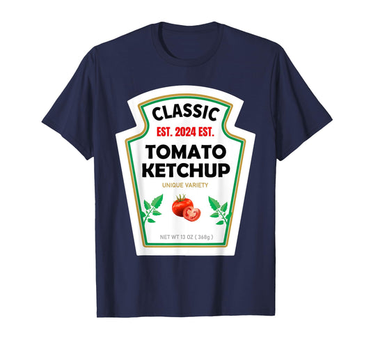 Red Ketchup DIY Costume Matching Couples Groups Halloween T-Shirt