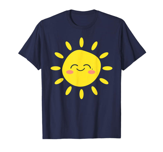 Sun Smiling Sunshine Cute Lovely Summer Love Vacation T-Shirt