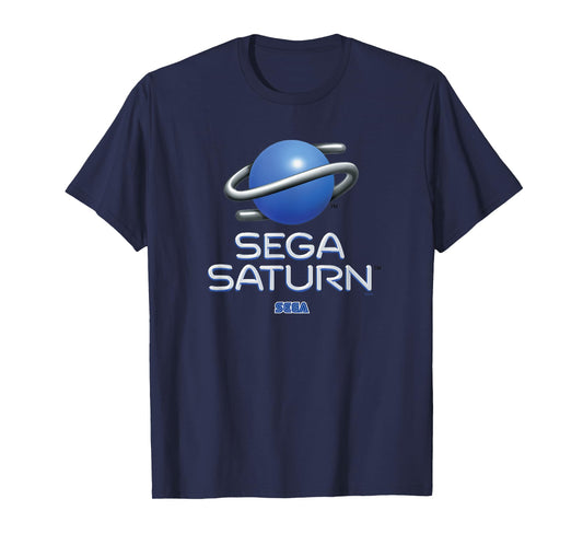 SEGA Saturn logo video game T-Shirt