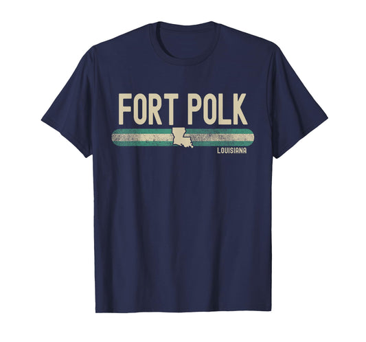 Fort Polk LA | Louisiana | Travel & 80s Style T-Shirt