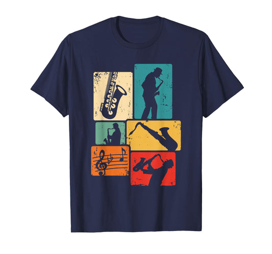 Saxophonist Jazz Saxophone Player Musician Saxophone T-Shirt