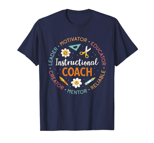 Instructional Coach Back To School Teacher T-Shirt