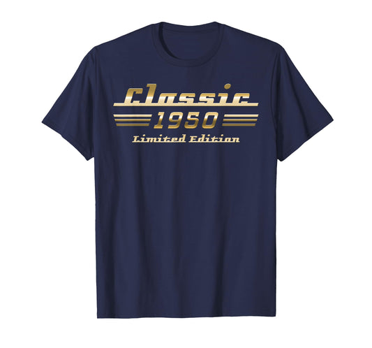 Classic 1950 Limited Edition Classic Car 75th Birthday T-Shirt