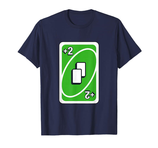 UNO - Green Draw Two Card T-Shirt