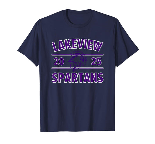Lakeview Spartans Logo 2025 HS T-Shirt